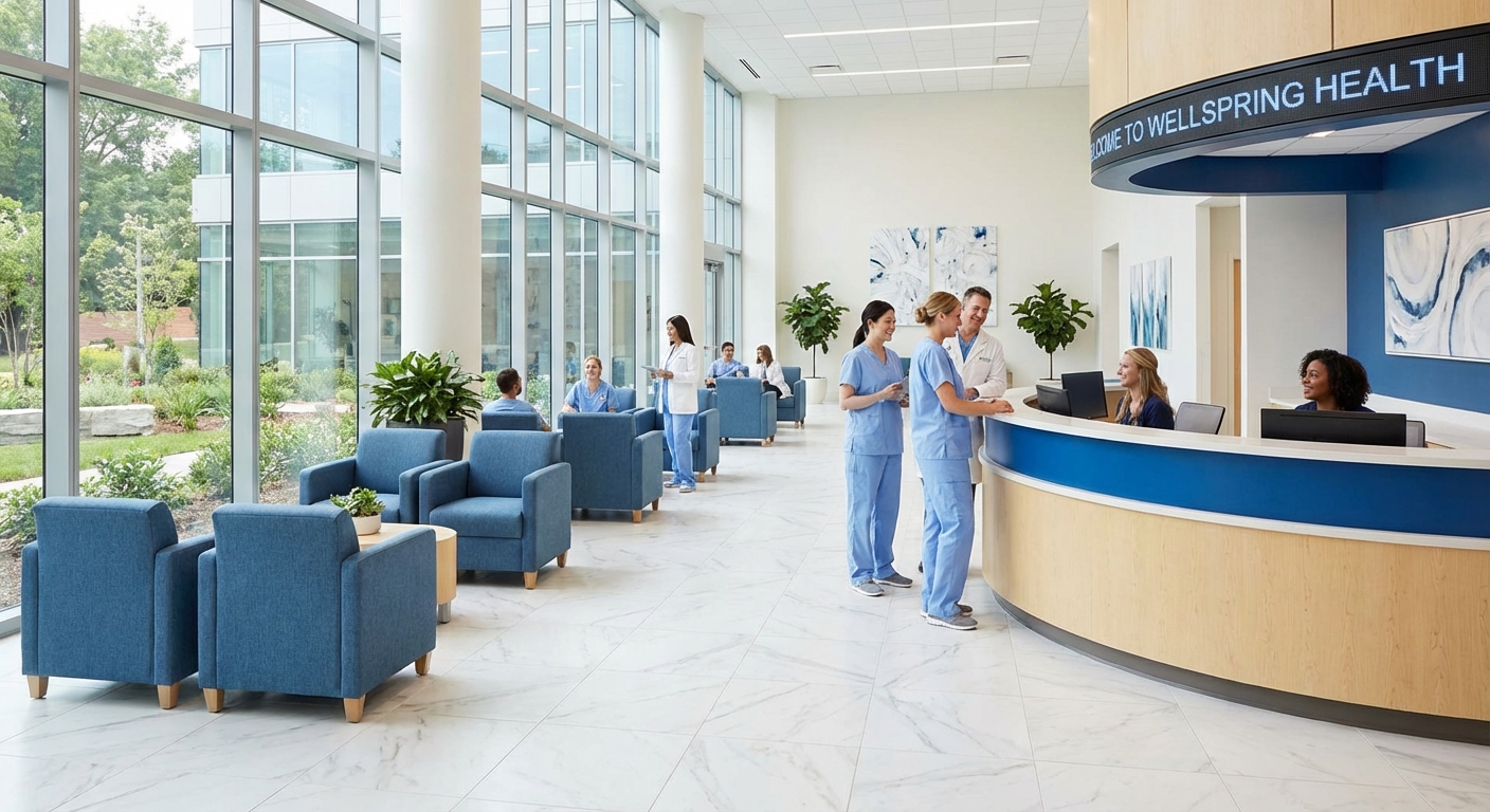 Modern healthcare facility